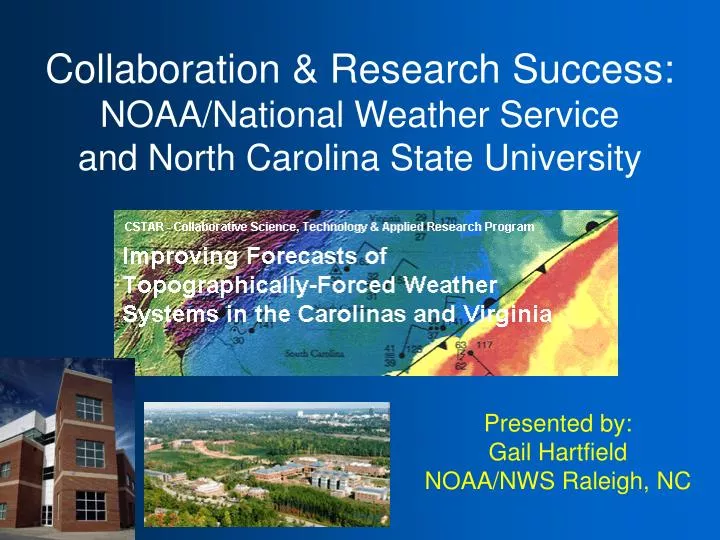 collaboration research success noaa national weather service and north carolina state university