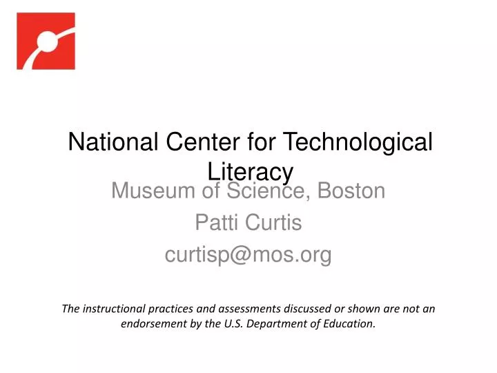 national center for technological literacy