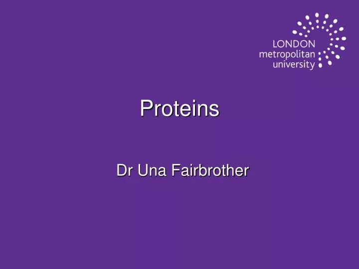 proteins