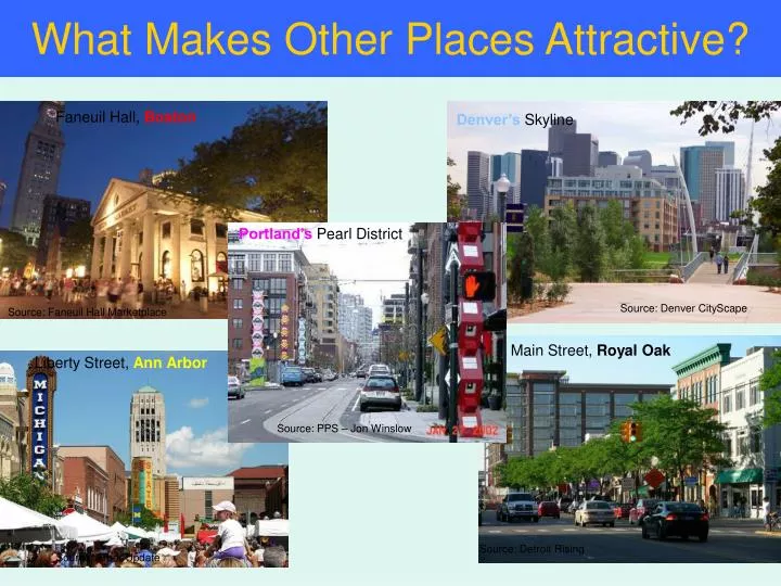 what makes other places attractive
