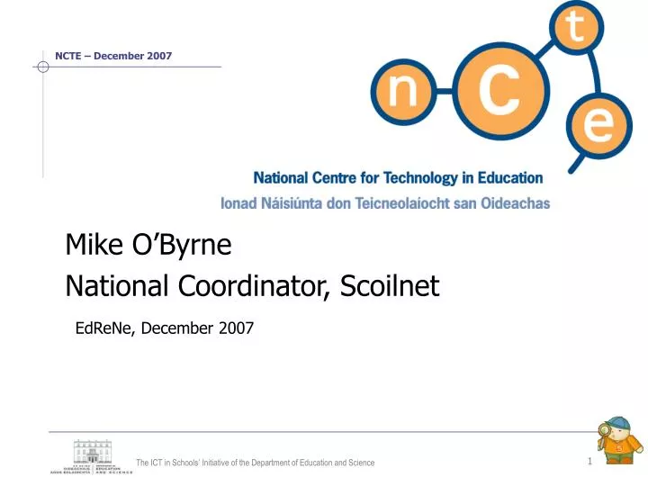 mike o byrne national coordinator scoilnet