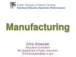 Manufacturing - slide 1
