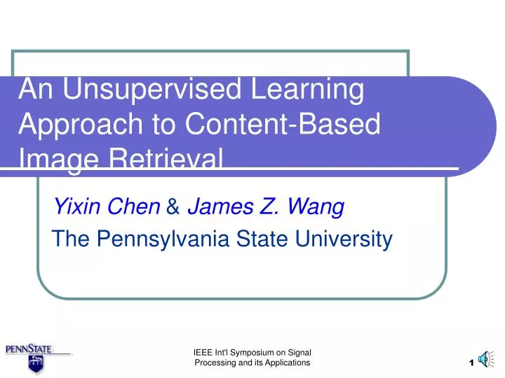 an unsupervised learning approach to content based image retrieval
