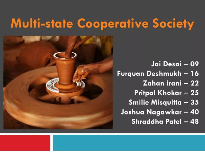 multi state cooperative society