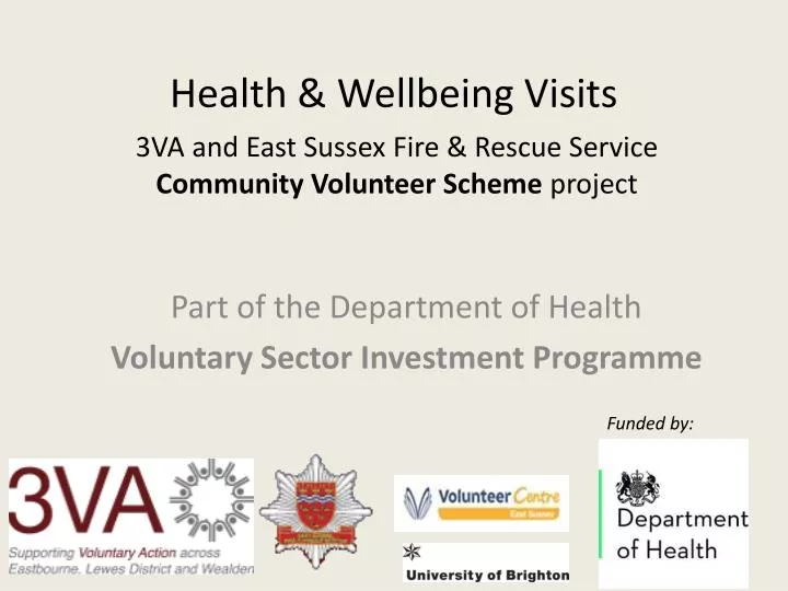 health wellbeing visits
