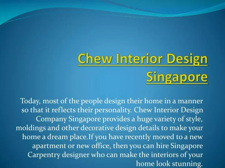 chew interior design singapore