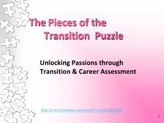 The Pieces of the Transition Puzzle