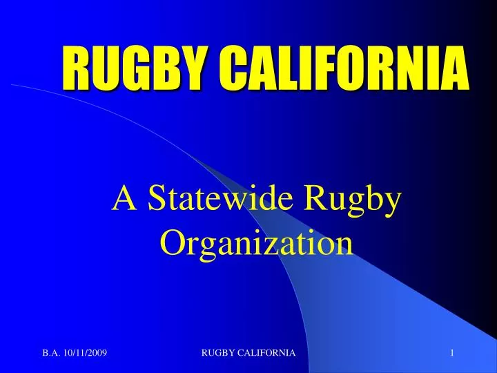 rugby california