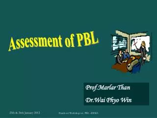 Assessment of PBL