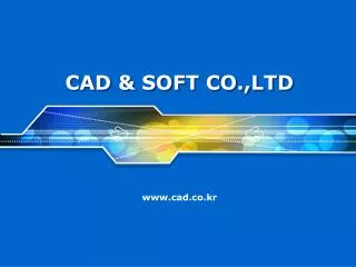 CAD &amp; SOFT CO.,LTD