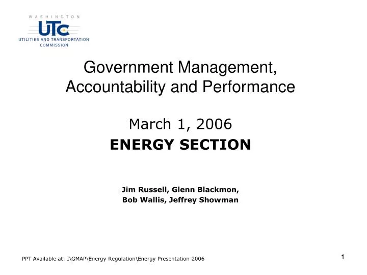 government management accountability and performance