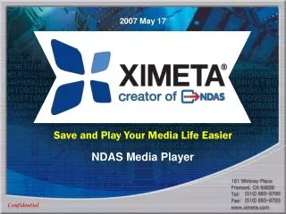 NDAS Media Player