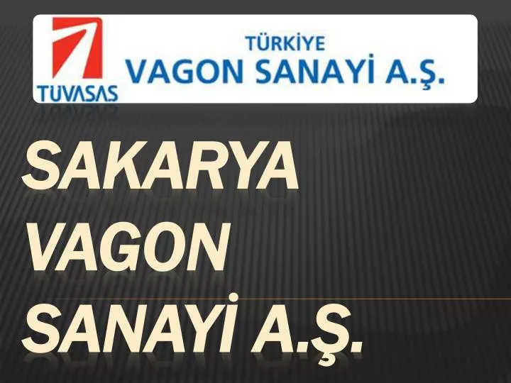 sakarya vagon sanay a