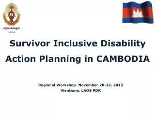 Survivor Inclusive Disability Action Planning in CAMBODIA