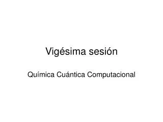 vig sima sesi n