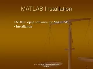 matlab installation