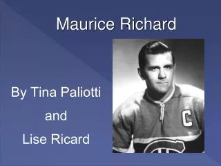 Maurice Richard