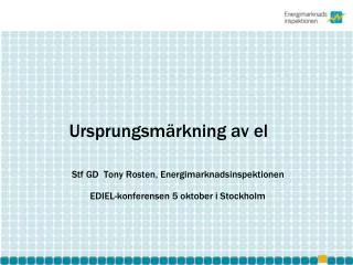 ursprungsm rkning av el