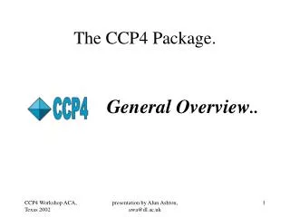 The CCP4 Package.