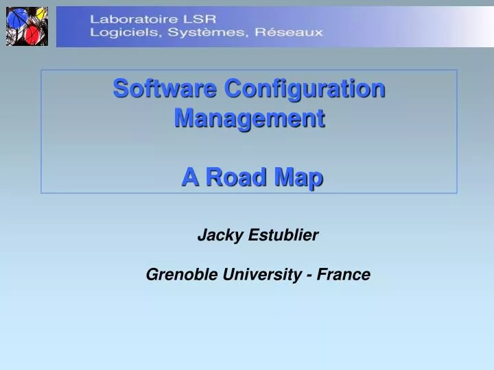 software configuration management a road map