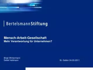 mensch arbeit gesellschaft mehr verantwortung f r unternehmen