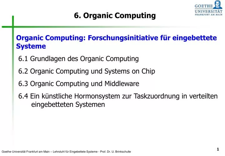 6 organic computing
