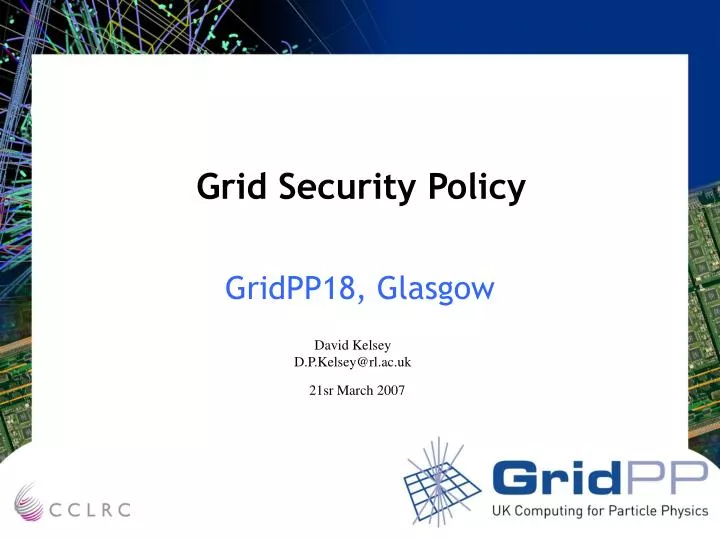 grid security policy
