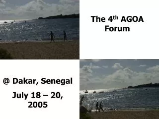 The 4 th AGOA Forum