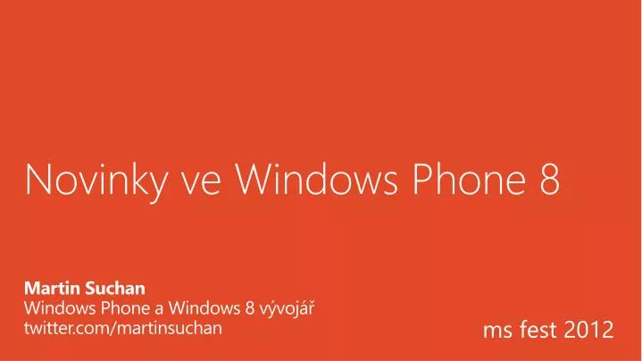 novinky ve windows phone 8
