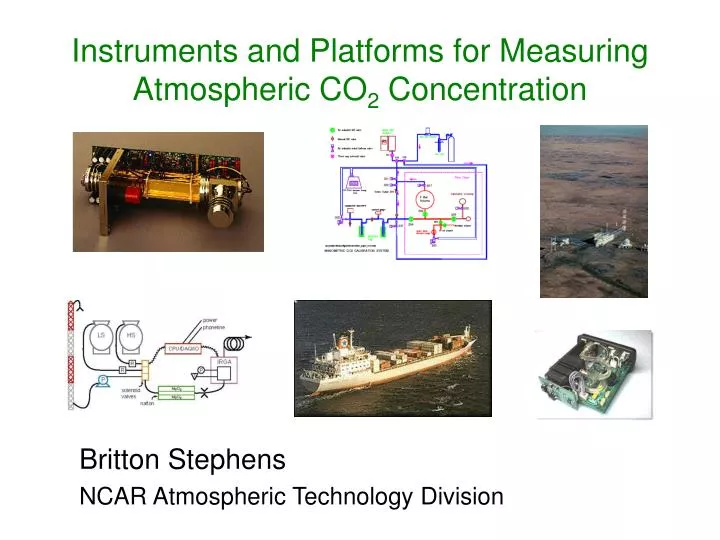 instruments and platforms for measuring atmospheric co 2 concentration