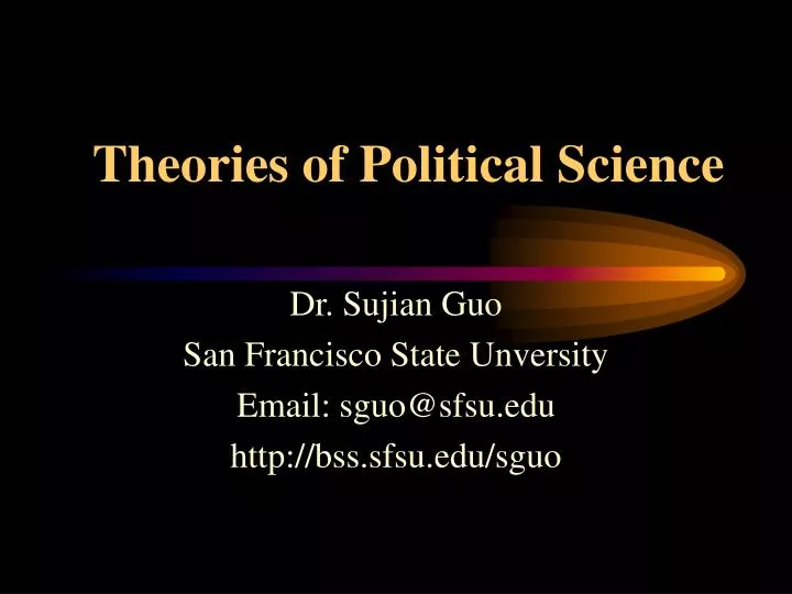 theories of political science