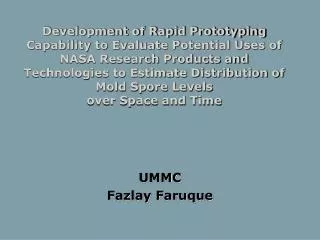 UMMC Fazlay Faruque