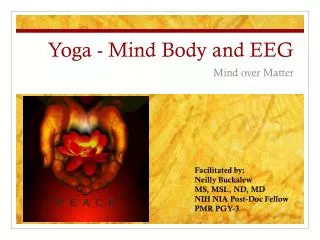 Yoga - Mind Body and EEG