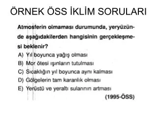 rnek ss kl m sorulari