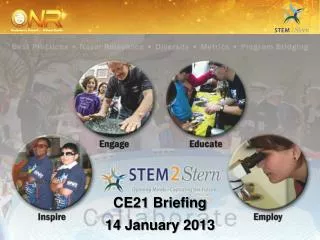 CE21 Briefing 14 January 2013