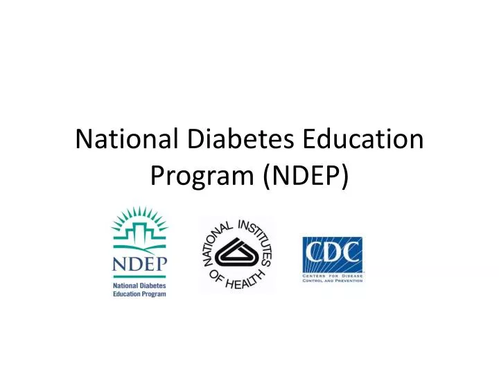national diabetes education program ndep