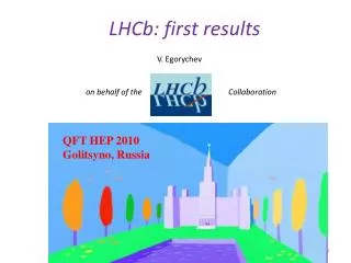 LHCb: first results