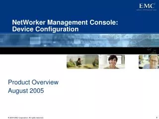 NetWorker Management Console: Device Configuration