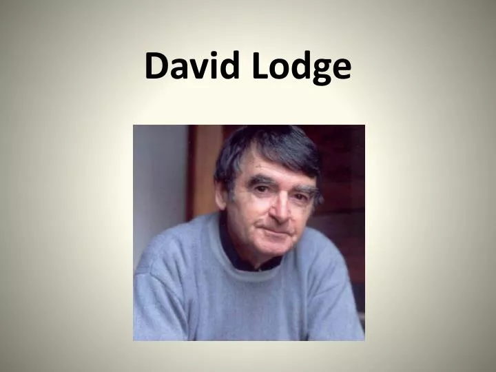 david lodge