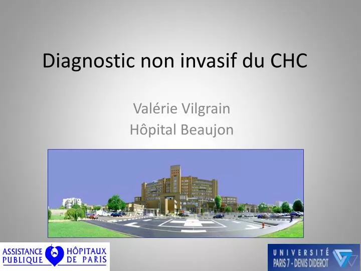 diagnostic non invasif du chc