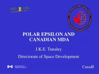 POLAR EPSILON AND CANADIAN MDA