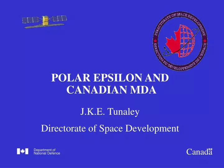 polar epsilon and canadian mda