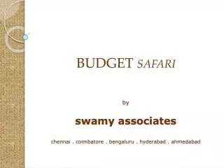 by swamy associates chennai . coimbatore . bengaluru . hyderabad . ahmedabad