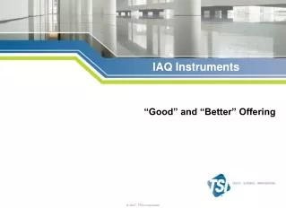IAQ Instruments