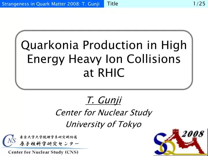 quarkonia production in high energy heavy ion collisions at rhic