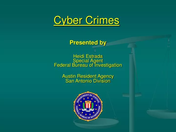 cyber crimes