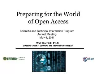 Preparing for the World of Open Access