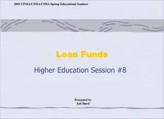 Loan Funds