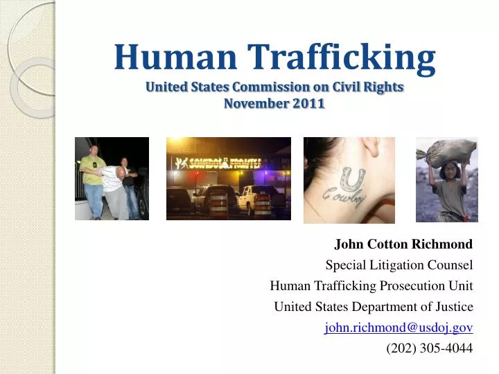 human trafficking united states commission on civil rights november 2011
