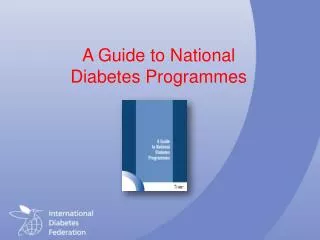 A Guide to National Diabetes Programmes